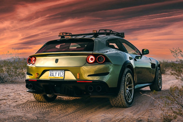 GlasWerks DMV Elevato: кроссовер-рестомод на базе шутинг-брейка Ferrari GTC4Lusso GlasWerks DMV Elevato: кроссовер-рестомод на базе шутинг-брейка Ferrari GTC4Lusso